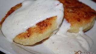 Нежные сырники без яиц