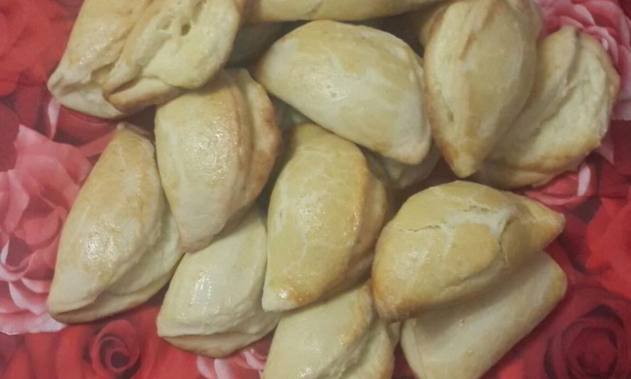 Рецепт сочни с творогом