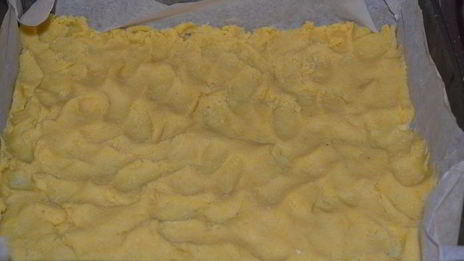 сырник с персиками