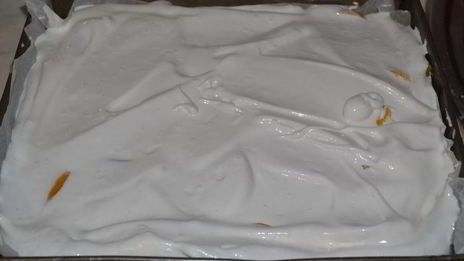 сырник с персиками