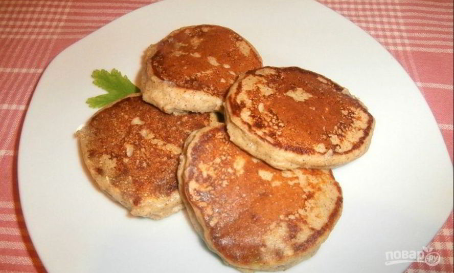 Рецепт сырники из творога с бананом