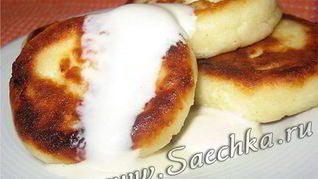 Сырники из творога с мукой