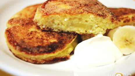 сырники с бананом