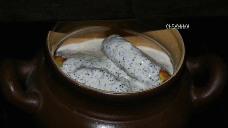 сырники с изюмом и маковым соусом по-белорусски