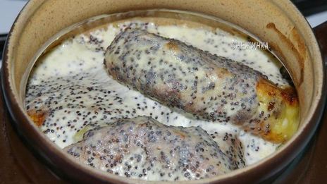 сырники с изюмом и маковым соусом по-белорусски