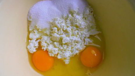 сырники с клубникой