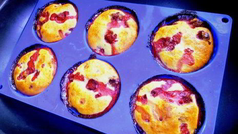 сырники с клубникой