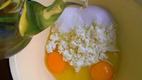 сырники с клубникой