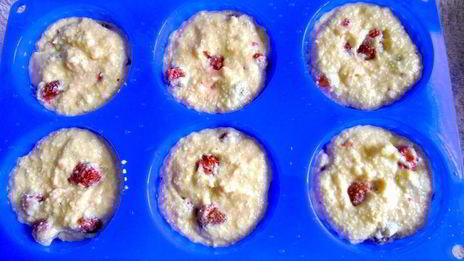 сырники с клубникой