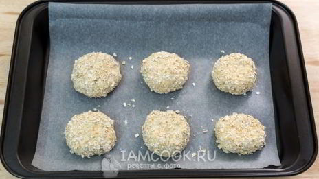 сырники с овсяными хлопьями в духовке