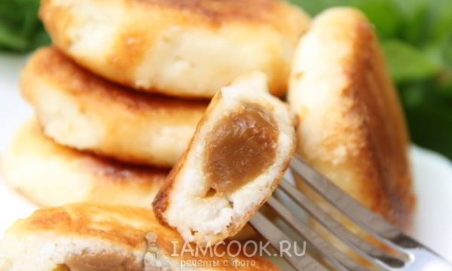 Рецепт сырники с вареной сгущенкой