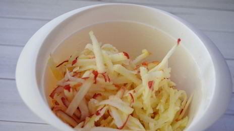 сырники с яблоком