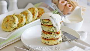 Сырники с зеленью