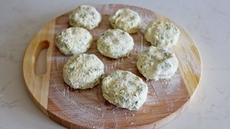 сырники с зеленью