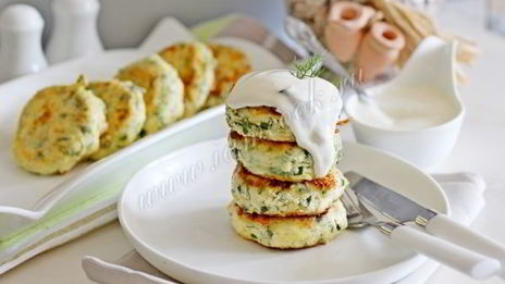 сырники с зеленью