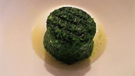 сырники со шпинатом и кунжутом