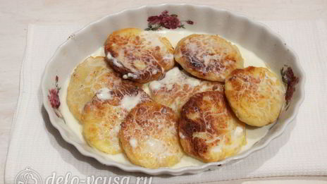 сырники со сметаной в духовке