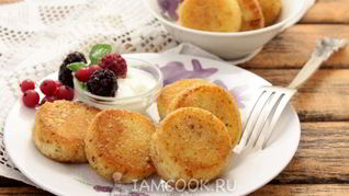 Сырники в сухарях