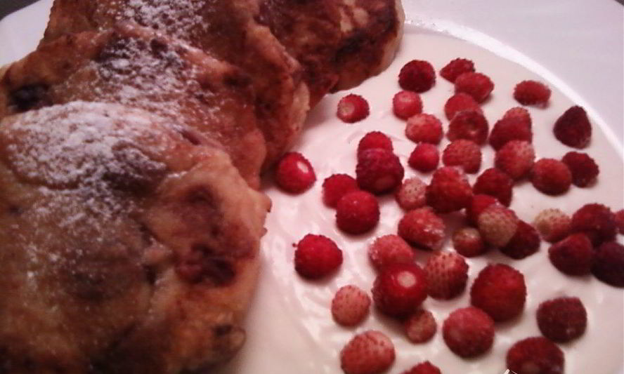 Рецепт сырники зимняя вишня с бананом