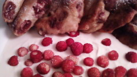 сырники зимняя вишня с бананом