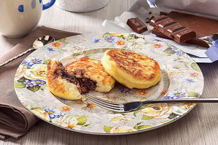 Творожники с шоколадной начинкой