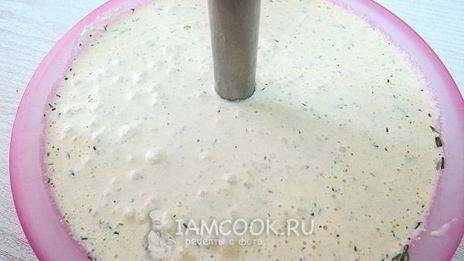 воздушные сырники с укропом в духовке