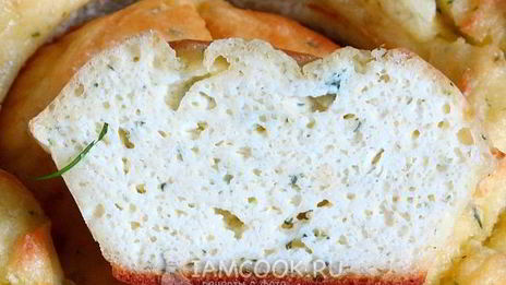 воздушные сырники с укропом в духовке