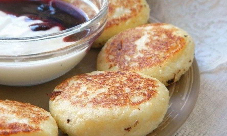 Рецепт воздушные сырники за 15 минут