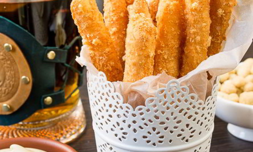 Рецепт сырный хворост к пиву