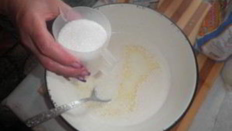 дрожжевое тесто на пышки