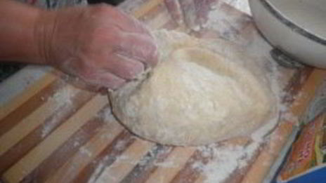 дрожжевое тесто на пышки