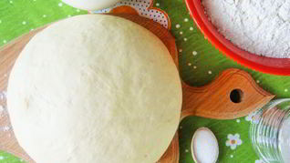 Нежное дрожжевое тесто на кефире