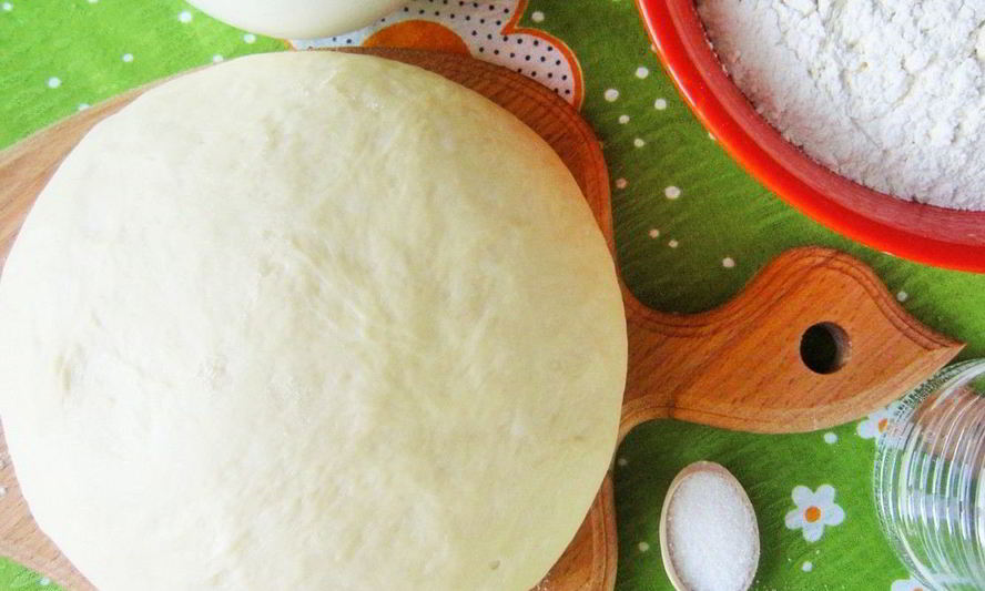 Рецепт нежное дрожжевое тесто на кефире