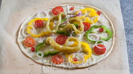 постное тесто для пиццы без дрожжей