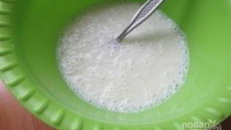 пресное тесто на молоке