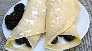 Тесто для блинчиков с начинкой