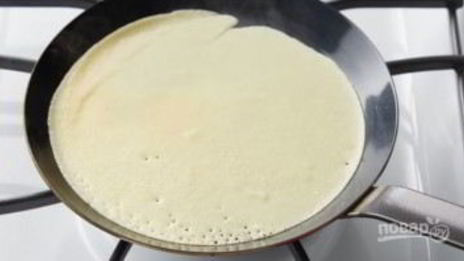 тесто для блинчиков с начинкой