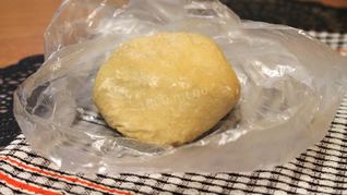 Тесто для кыстыбый с картошкой