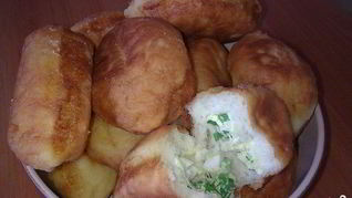 Тесто для пирожков на сковороде