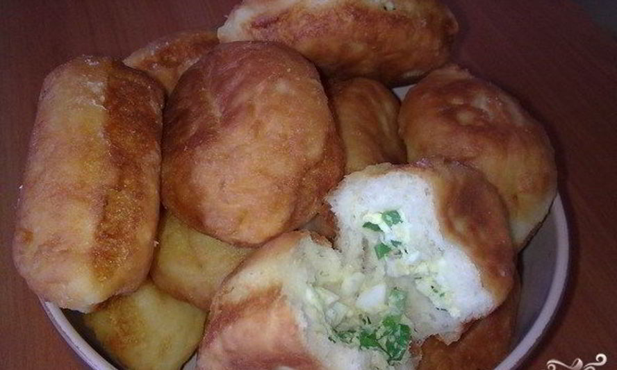 Рецепт тесто для пирожков на сковороде