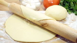 Тесто для пиццы без дрожжей