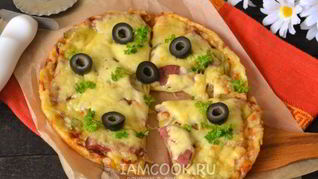 Тесто для пиццы на кислом молоке