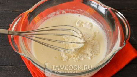 тесто для пиццы на кислом молоке