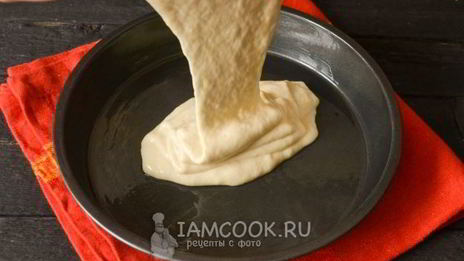 тесто для пиццы на кислом молоке