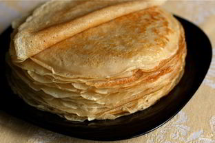 Тесто для тонких блинов