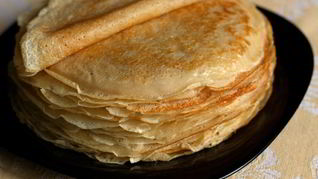 Тесто для тонких блинов