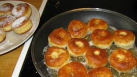 тесто на пончики