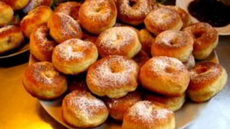 тесто на пончики