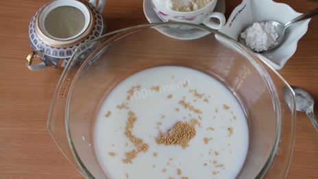 тесто с крахмалом