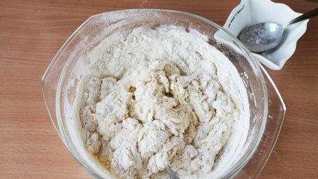 тесто с крахмалом